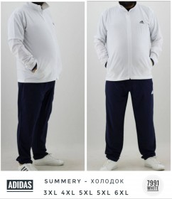 Мужской Спортивный Костюм Adidas (Большие размеры)