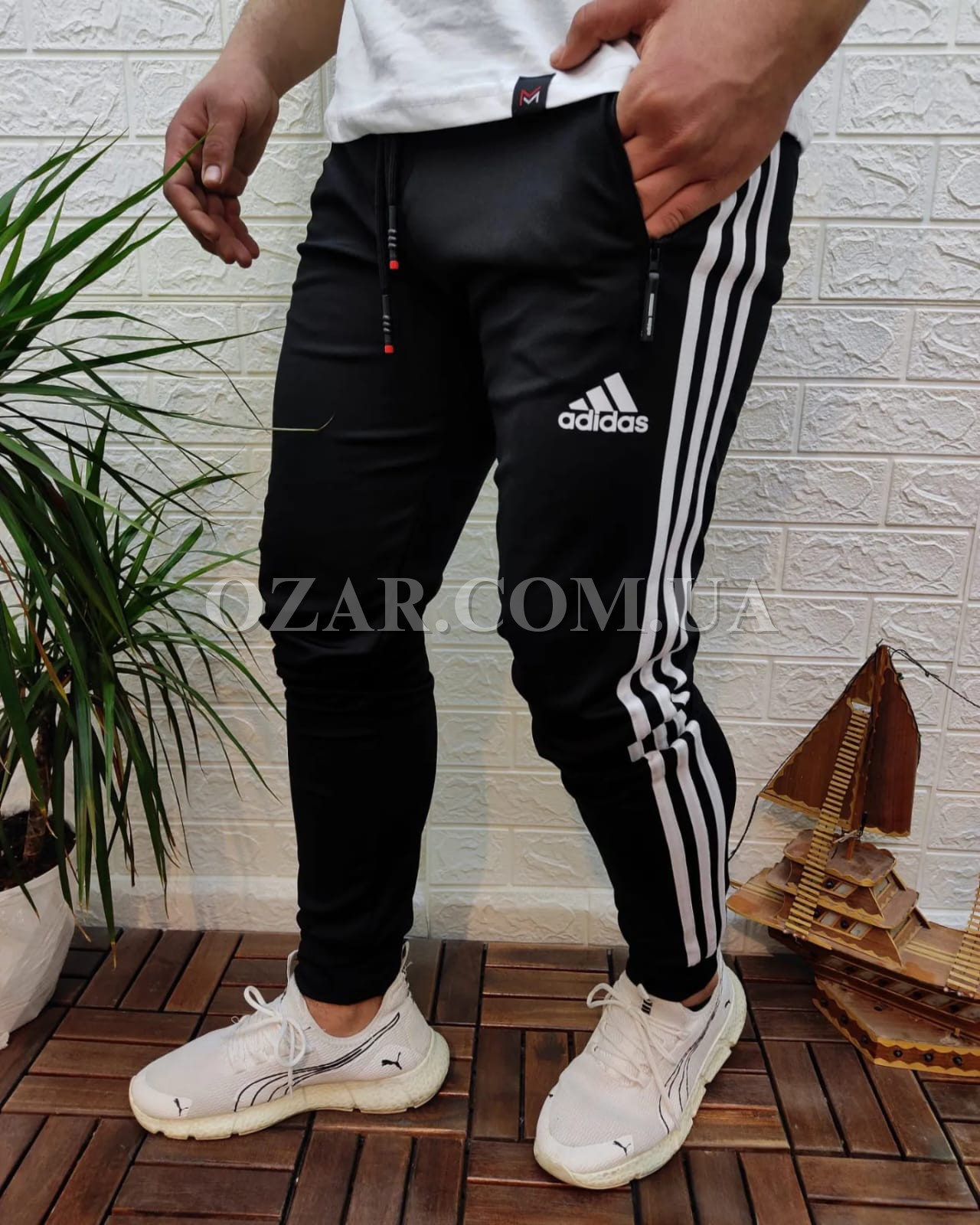 Мужские Спортивные Штаны Adidas