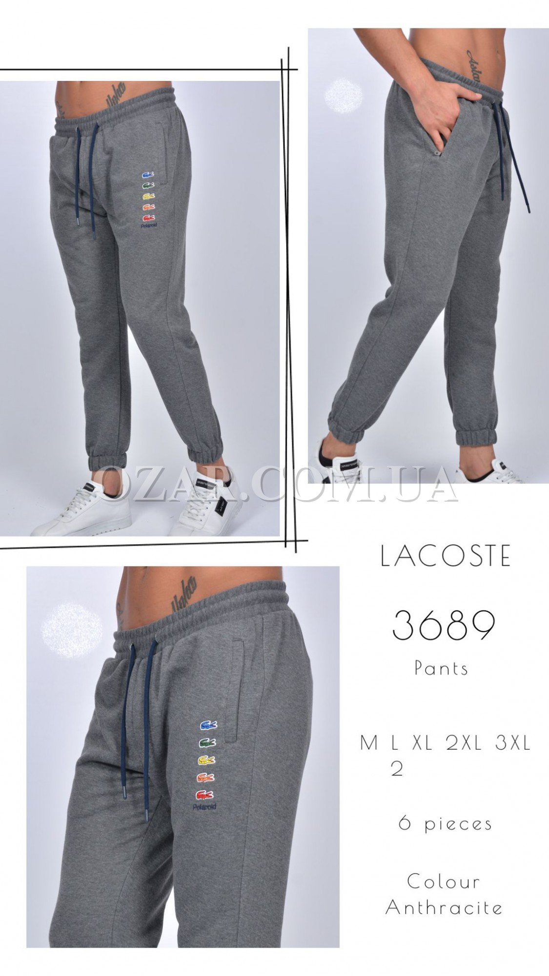 Мужские Спортивные Штаны Lacoste