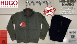 Утеплённый Мужской Спортивный Костюм Hugo Boss