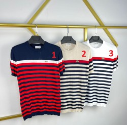 Мужская Трикотажная Футболка Lacoste