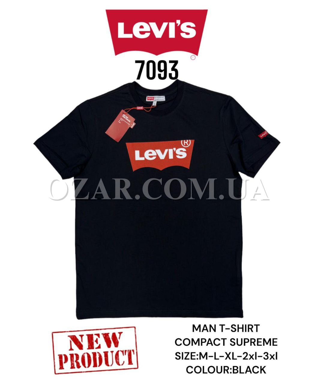 Мужская Футболка Levis