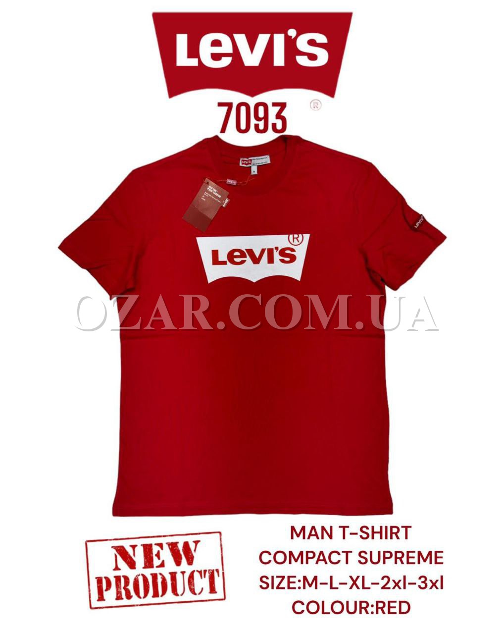 Мужская Футболка Levis