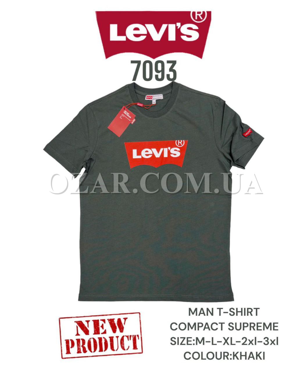 Мужская Футболка Levis
