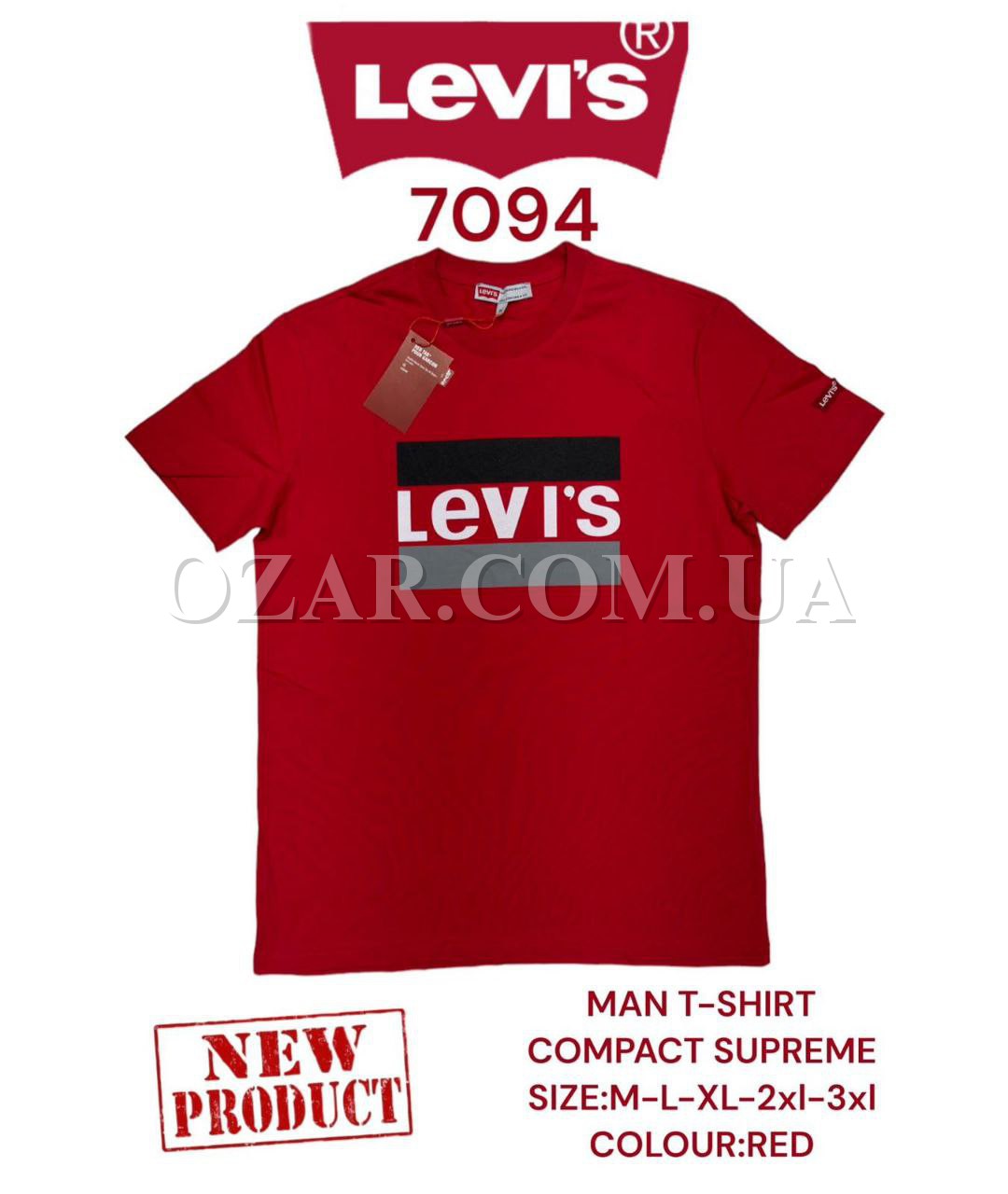 Мужская Футболка Levis