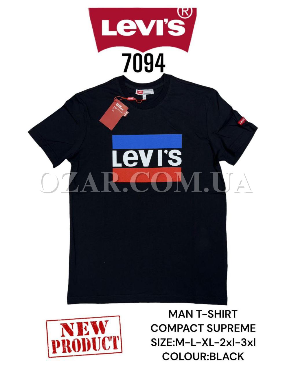 Мужская Футболка Levis