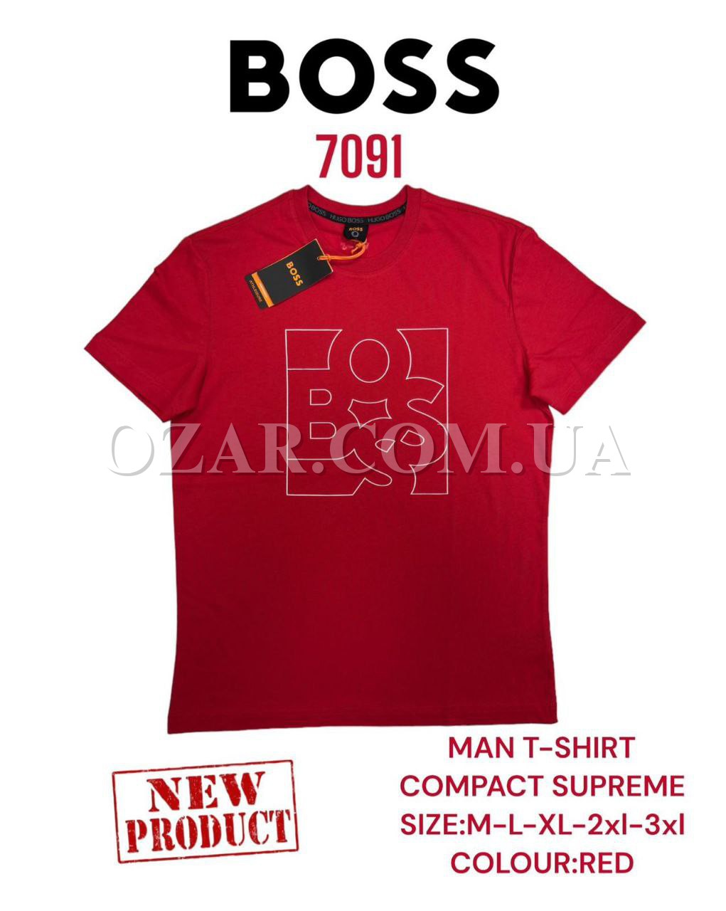 Мужская Футболка Hugo Boss