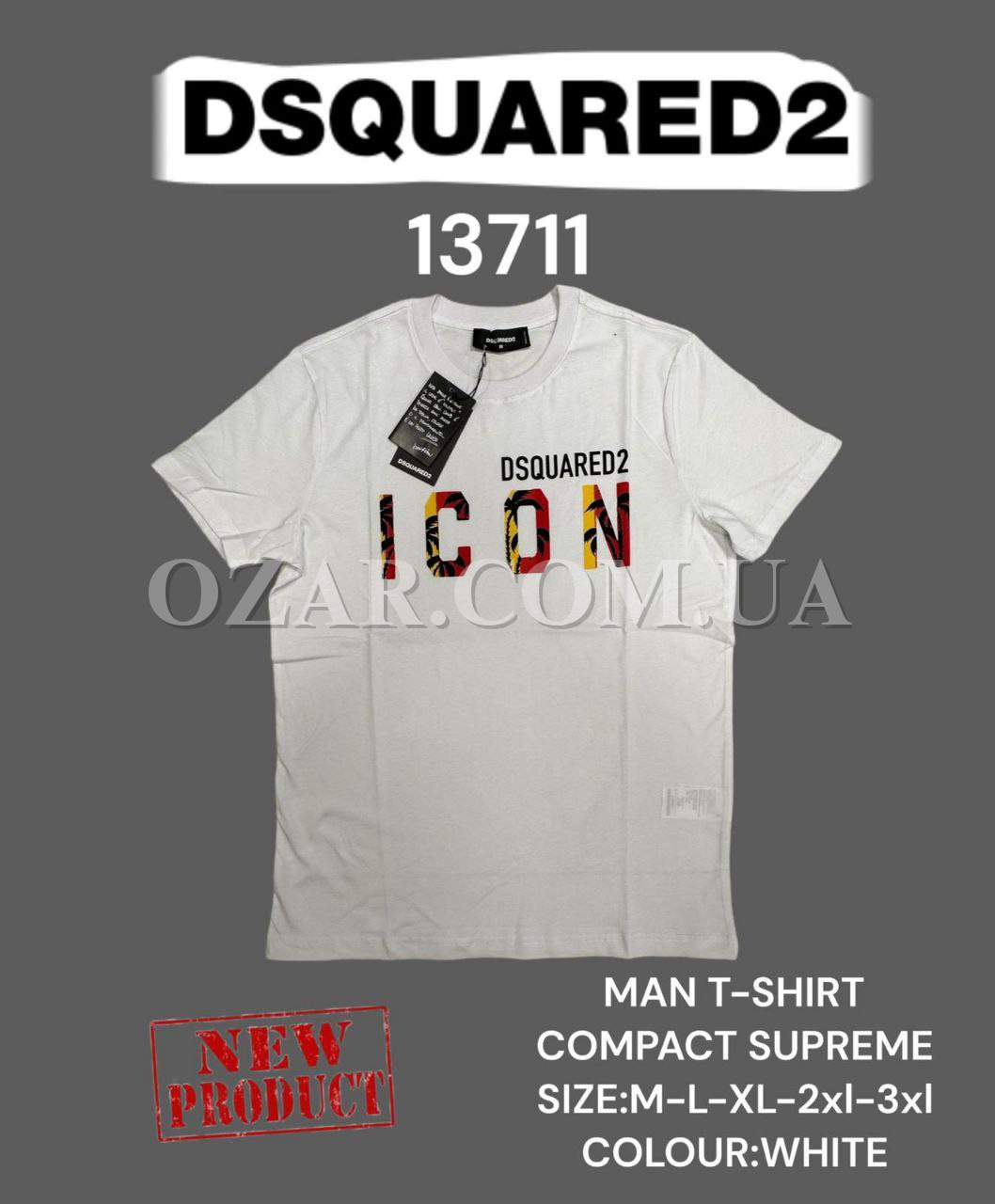 Мужская Футболка Dsquared2