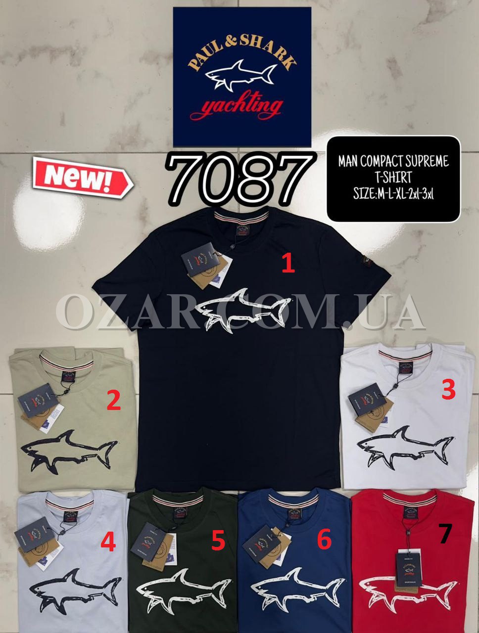 Мужская Футболка Paul&Shark